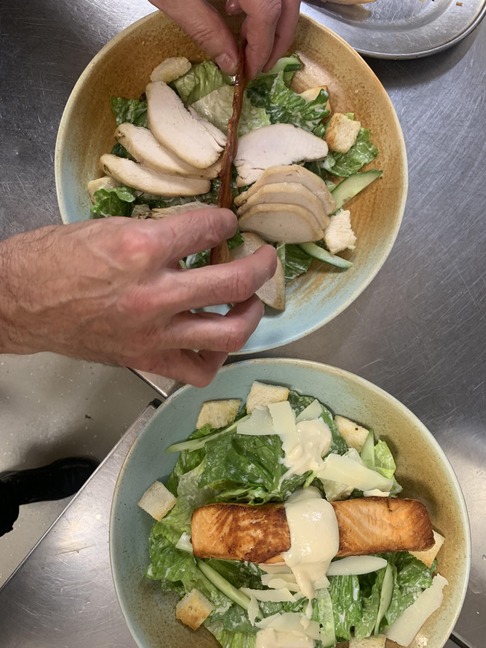 Chicken salad at The Outlook at Fox’s